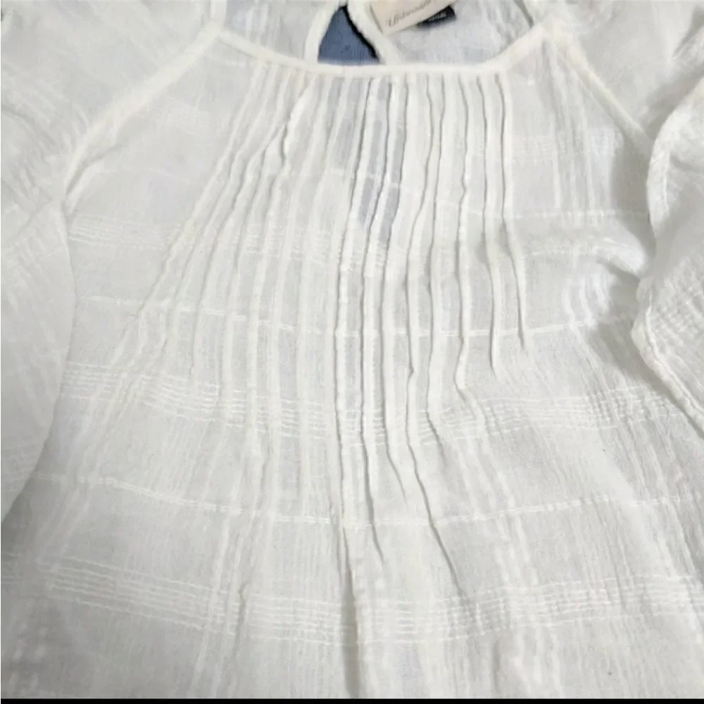 Universal Threads Cotton Ruffle Top - Picture 7 of 8